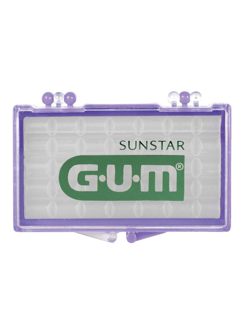 Gum Gum Orthodontic Transparent Wax - Non-Flavoured - With Vitamin E & Aloe  - Image 3