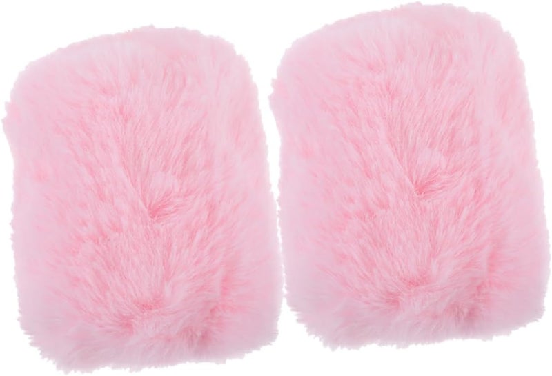 2pcs Thickened Microphone Covers for Ktv Velour Puff Windscreen Pop Filter Protective Cover for Phone Microphone - Image 1
