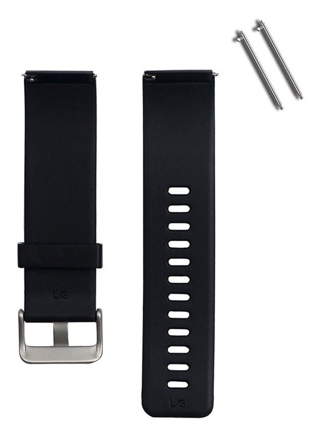 نيبمينينت سوار بديل مصنوع من السيليكون لساعة فيتيبت بليز الذكية أسود - Image 2