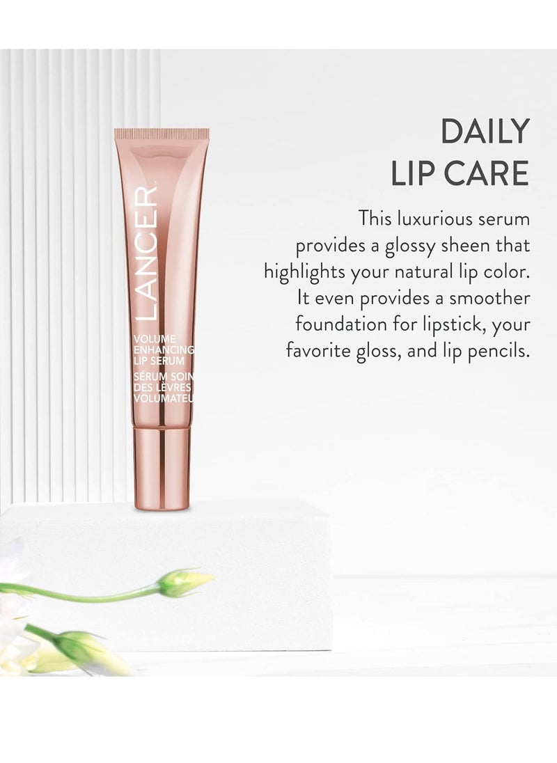 lancer Lancer Skincare Volume-Enhancing Lip Serum, Advanced Anti-Aging Lip Plumper with Hyaluronic Acid, 0.5 Fluid Ounces  - Image 2
