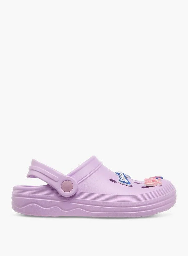 Disney Stitch Jibbitz Clogs with Backstrap