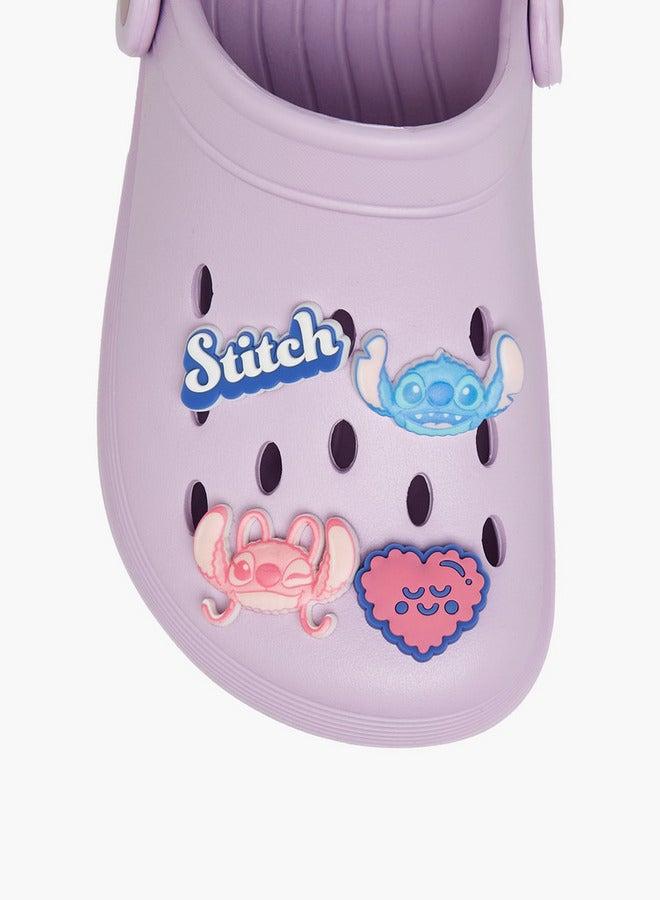 Disney Stitch Jibbitz Clogs with Backstrap - Image 4
