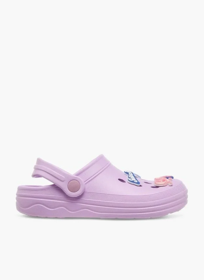 Disney Stitch Jibbitz Clogs with Backstrap