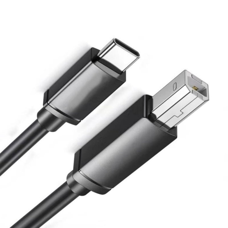 Type C to USB2.0 Square Port Printing Cord 0.5mm Wire Diameter Quick File Printing Line Easy Connection for Fax Machine Consumer Electronics Accessories - Image 3