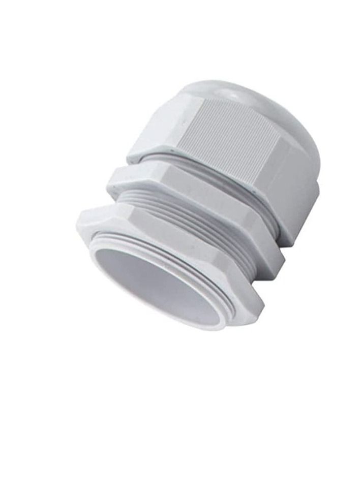 Armoured Cable Gland Kit for Outdoor Sockets and Junction Boxes & Industrial Use with Lock Nut PVC Shroud and Earth Tag 75L BW - Image 2