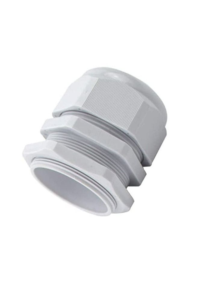 Armoured Cable Gland Kit for Outdoor Sockets and Junction Boxes & Industrial Use with Lock Nut PVC Shroud and Earth Tag 75L BW - Image 1