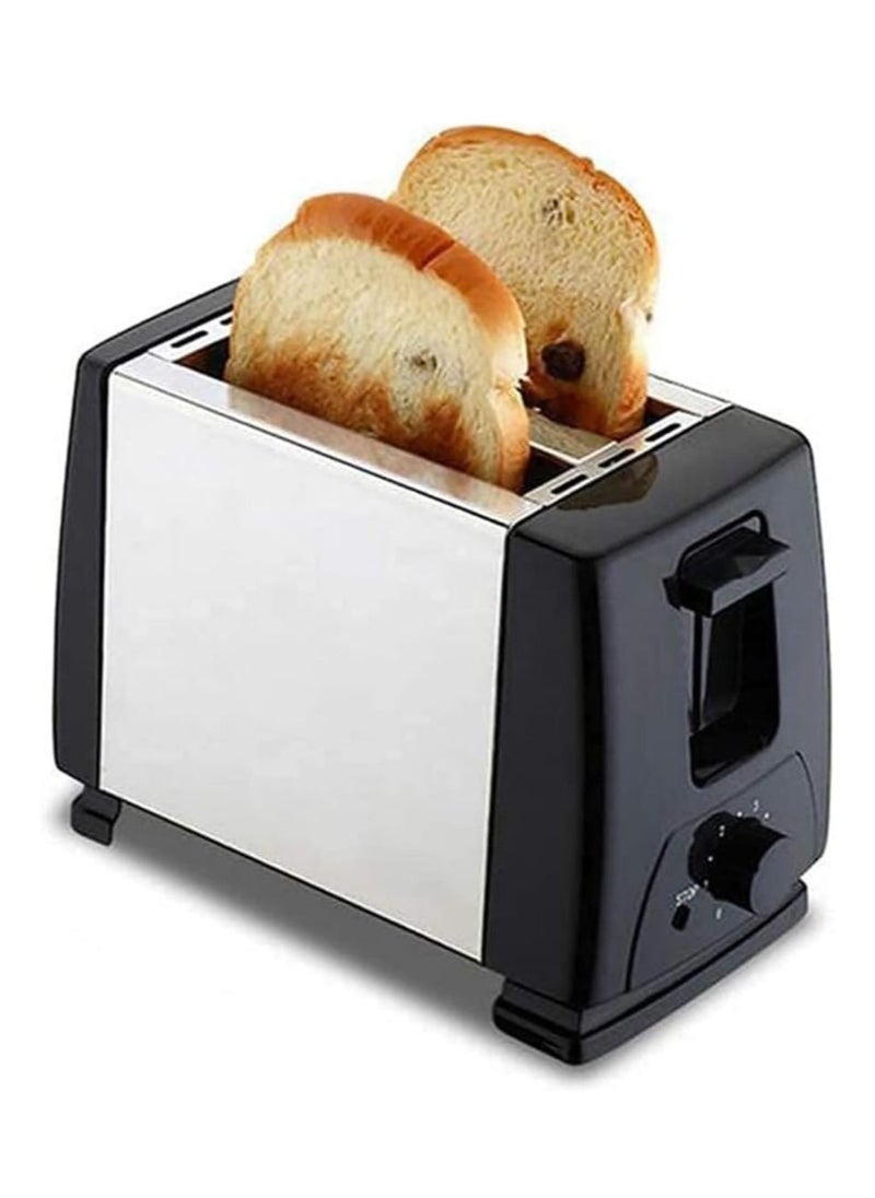 Generic 2 Slice Bread Toaster with Extra Wide Slots with Adjustable Browning Control & High Lift Lever | Stainless Steel Toaster for Perfect Toast, Bagels, and Waffles  - Image 1