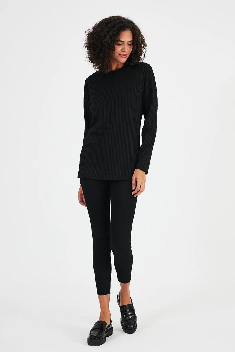 الكسندر جاردي Crew Neck Loose Thin SWEATHIRT(E24-279-BYN)
