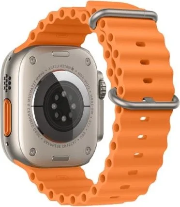 Polhammobile Polham 41MM Marine Loop Silicone Band Compatible with Apple Watch 7-8, Ultra Light and Comfortable Strap