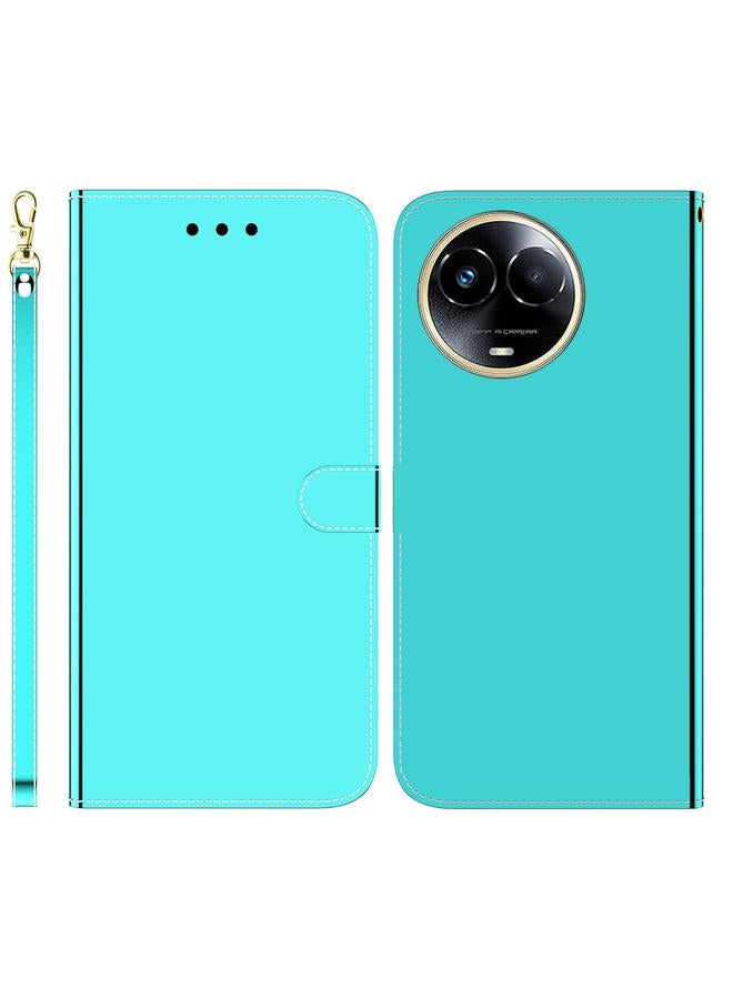 S-TOP Case For Realme 11 5G Global Imitated Mirror Surface Leather Phone Case - Image 1
