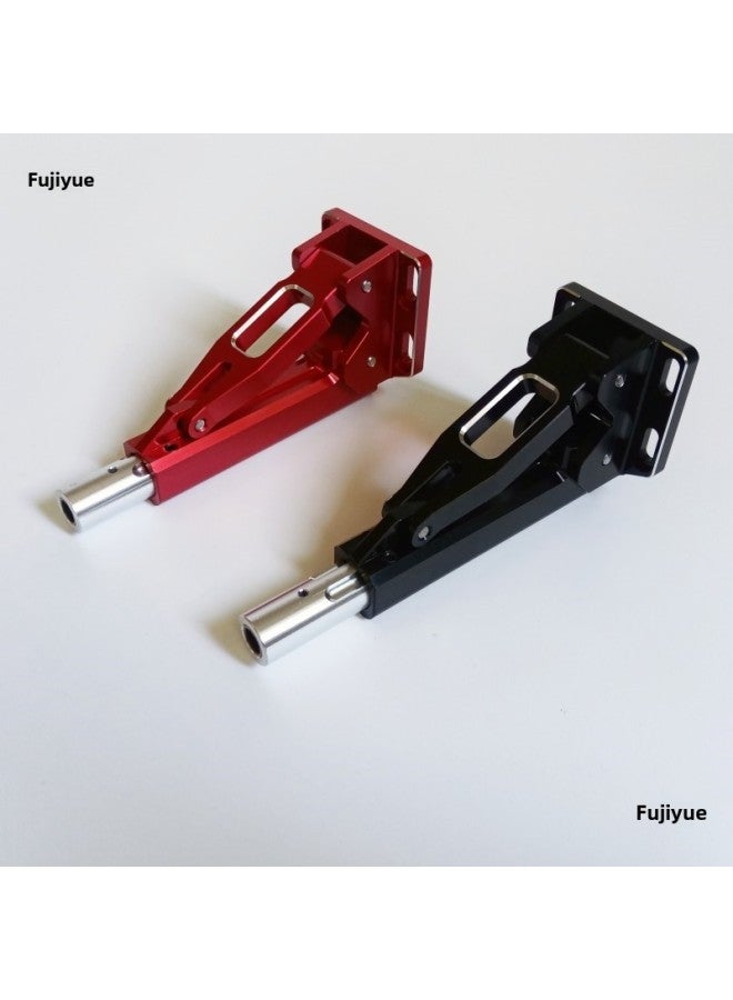 6.35 Mouse Tail Shaft Bracket 1/4 Stinger Length Adjustable Remote Control Gasoline Ship Model O Boat Accessories-Color:Black 6.35 Tail Axis Support  - Image 3