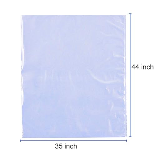LazyMe Shrink Wrap Bags, Extra Large Jumbo Shrink Bags Cellophane Wrap for Gift Baskets, 35x44 Inch (5 pcs, XL) - Image 2