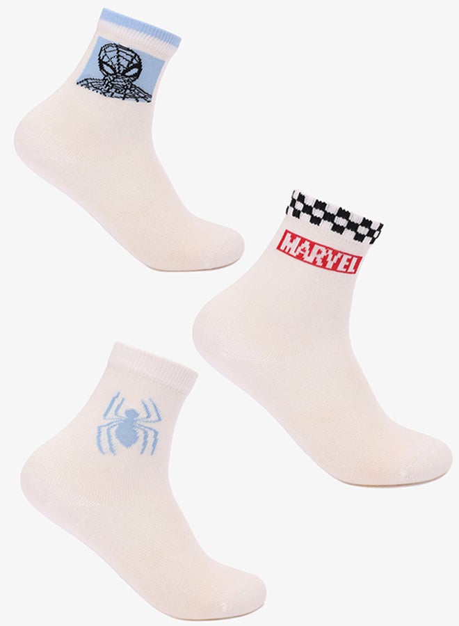 Carina Marvel Spiderman Socks - 3 Pairs - Image 1