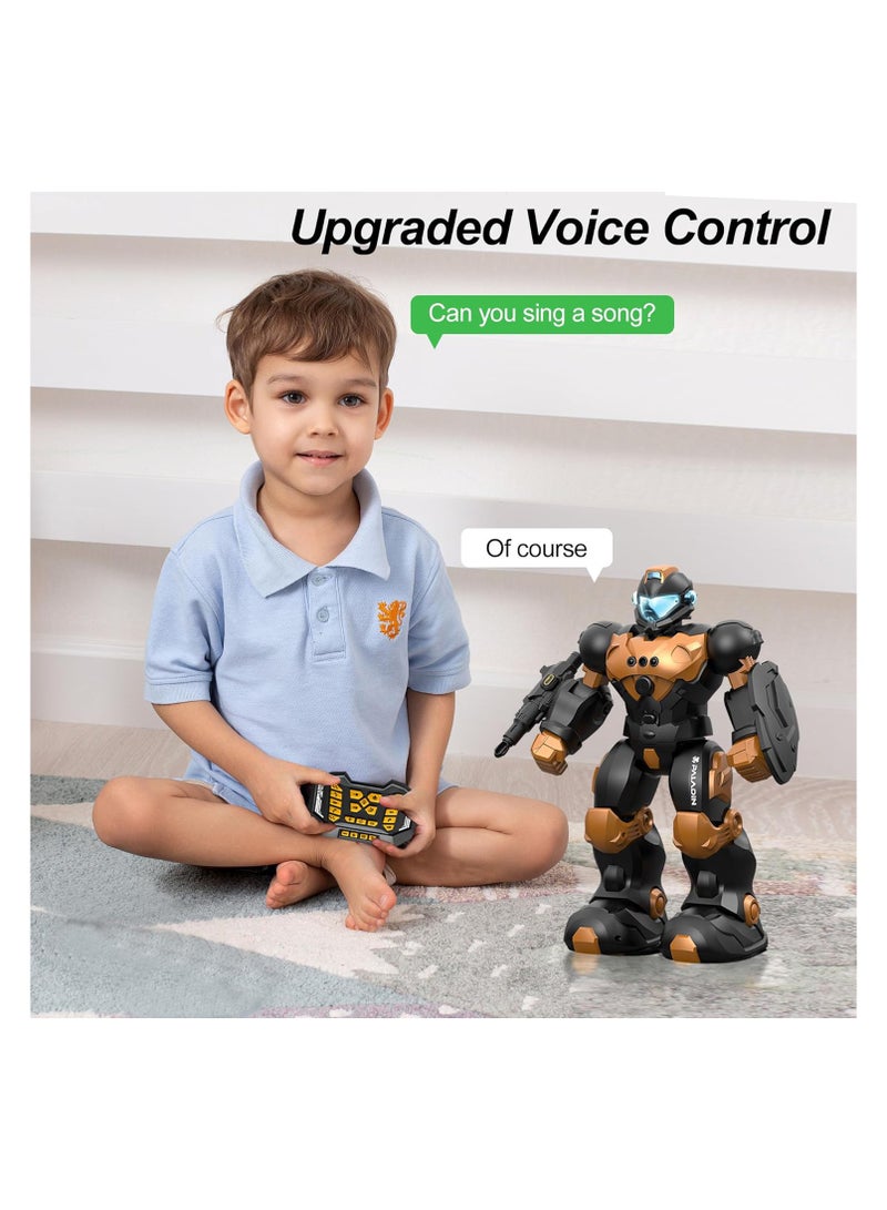 Robot Toys for Kids, Voice Control, with Gesture Sensing Control, Metal Smart Walking Dancing Robot Toy, Programmable Remote Control Robot, Robot Toys with Music Dancing Functions for Toddler  - Image 3