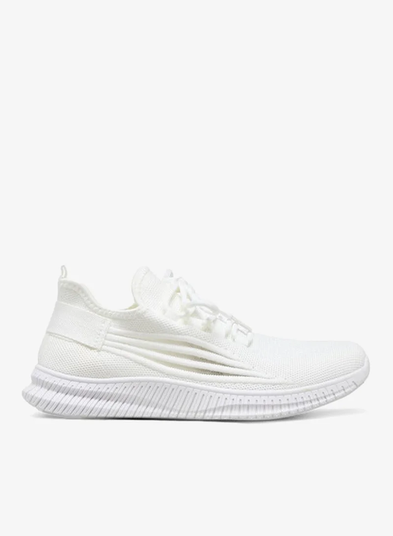 Oaklan by Shoexpress WHITE Women'S Textured Sports Shoes for Women | Best Price UAE