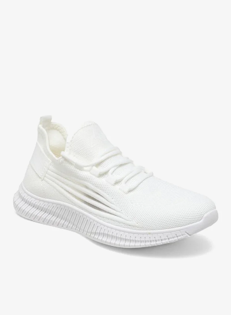 Oaklan by Shoexpress WHITE Women'S Textured Sports Shoes for Women | Best Price UAE