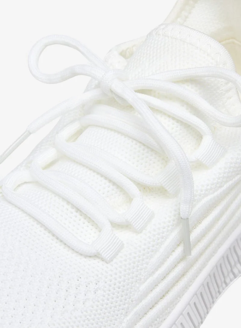 Oaklan by Shoexpress WHITE Women'S Textured Sports Shoes for Women | Best Price UAE