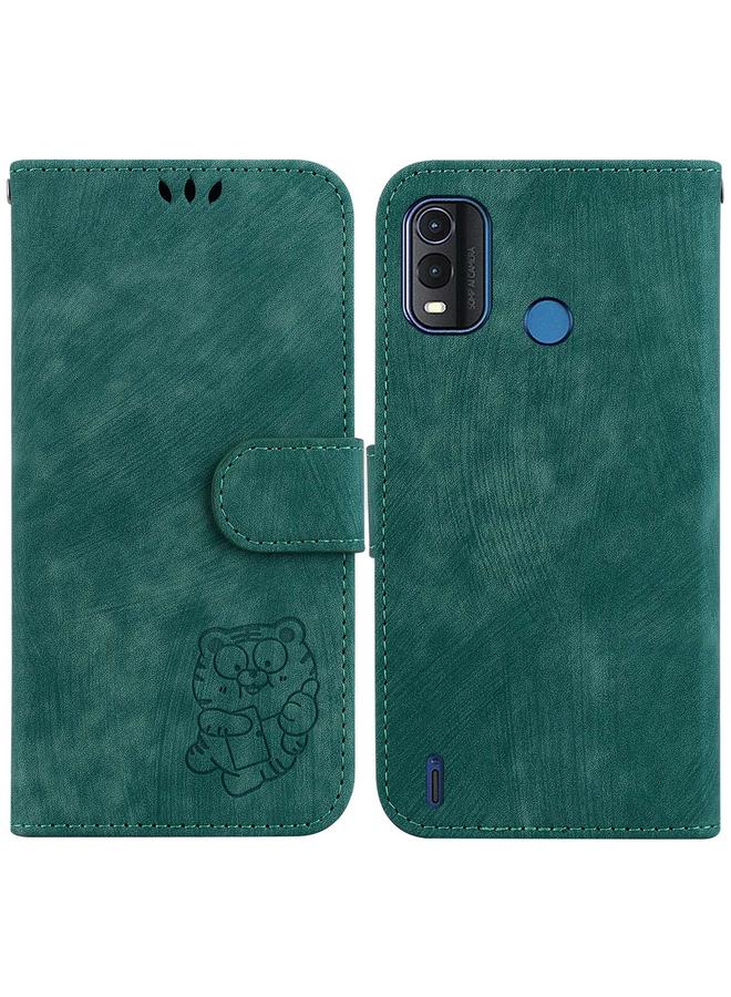 S-TOP Case For Nokia G11 Plus Little Tiger Embossed Leather Phone Case - Image 1