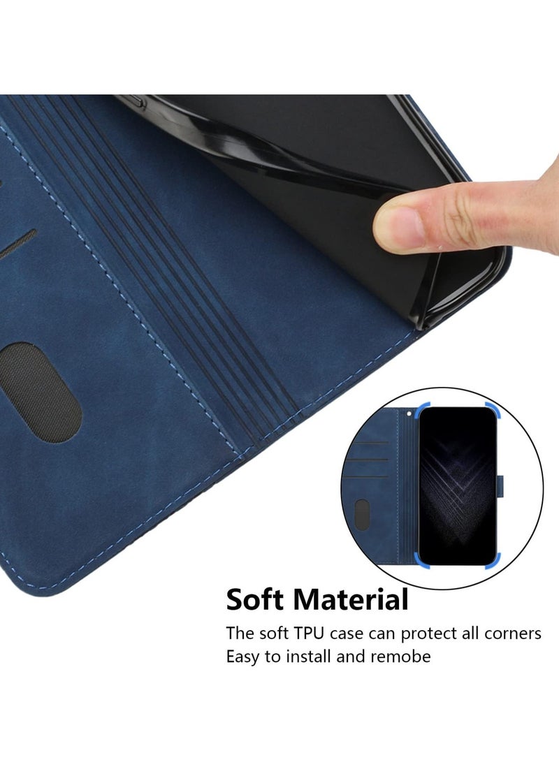 General Case for Samsung Galaxy A55 5G Case, Premium PU Leather Wallet Case Card Holder Kickstand Magnetic Closure Plaid Design Flip Folio Protective Phone Cover for Samsung Galaxy A55 5G  - Image 5