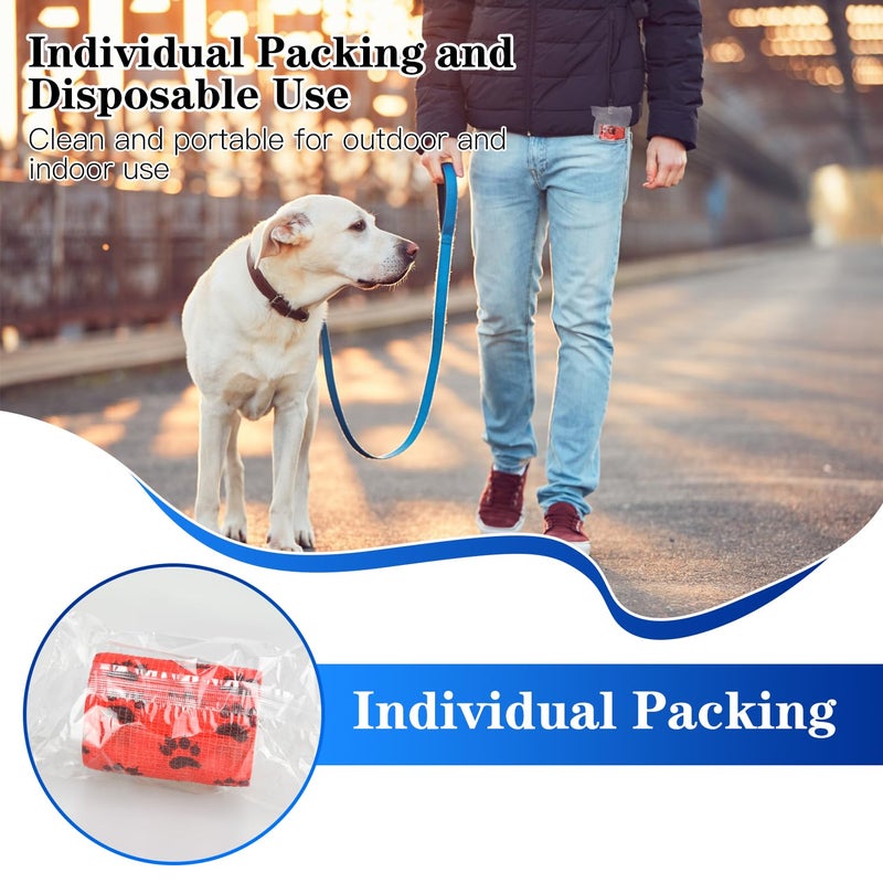 FGBNM 6pcs Vet Wraps, 2" Self Adhesive Bandage Wraps, Non-Woven Pet Wraps for Dogs Pet Animals & Ankle Sprains & Swelling - Image 5