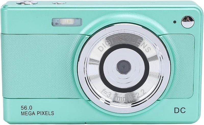 Green Kids Digital Camera 56MP 1080P Vlogging Camera 8X Zoom Autofocus 2 8in Screen Christmas Birthday Gift - Image 1