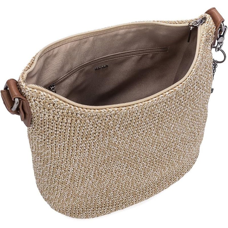 The Sak womens Sequoia Hobo Bag in Hand-crochet Sequoia Hobo Bag in Hand-Crochet, Soft & Slouchy Silhouette, Timeless & Elevated Design - Image 5