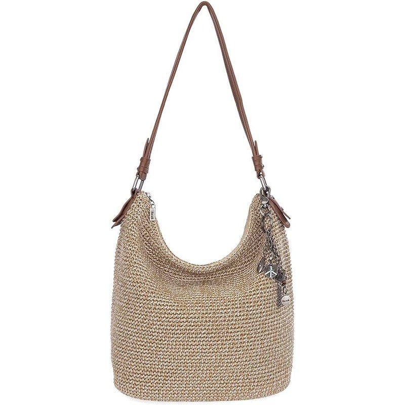 The Sak womens Sequoia Hobo Bag in Hand-crochet Sequoia Hobo Bag in Hand-Crochet, Soft & Slouchy Silhouette, Timeless & Elevated Design - Image 1