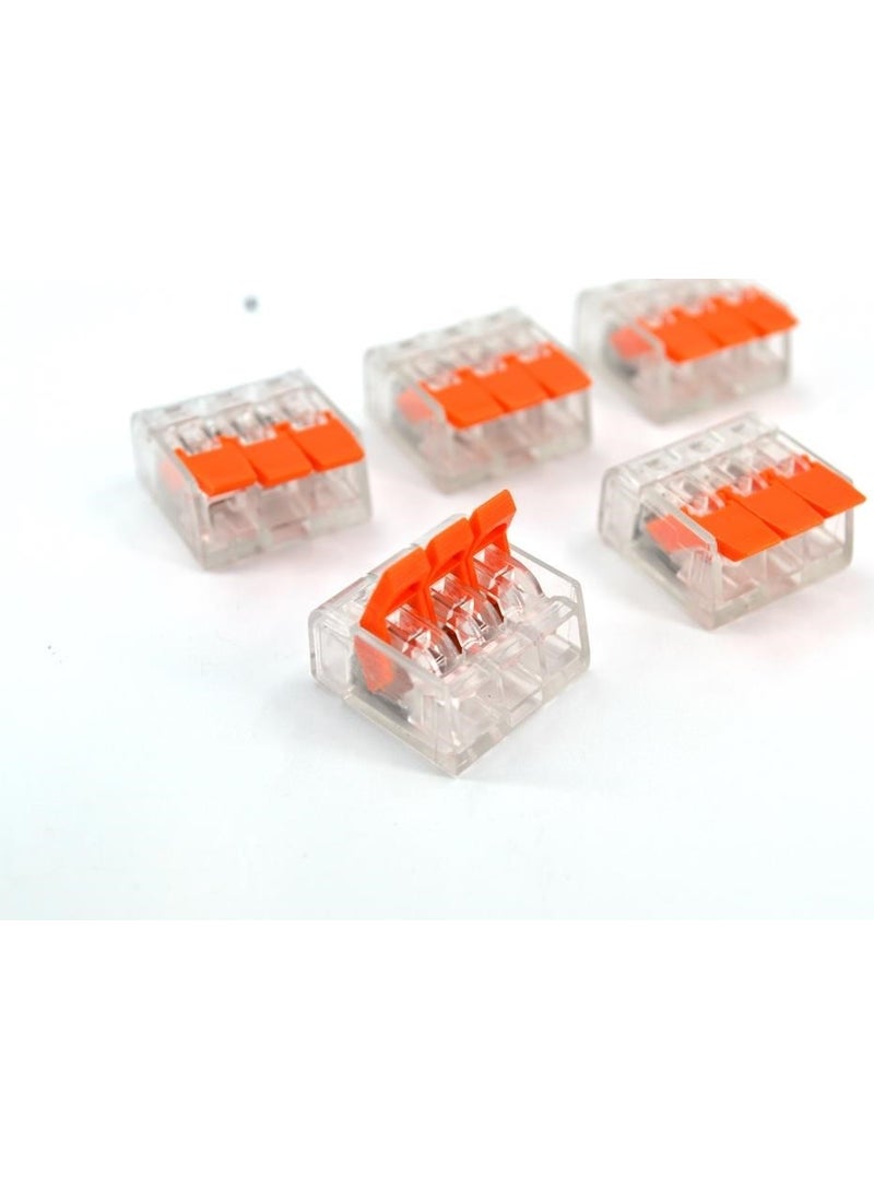 5 Pieces 3-Plus Latched Cable Connection Terminal Electrical Junction Box - pzsku/Z3DA3F4C3F4FC9BFA94D2Z/45/_/1740620479/1d07bf8f-ee56-4f83-a730-10b00e40db9a