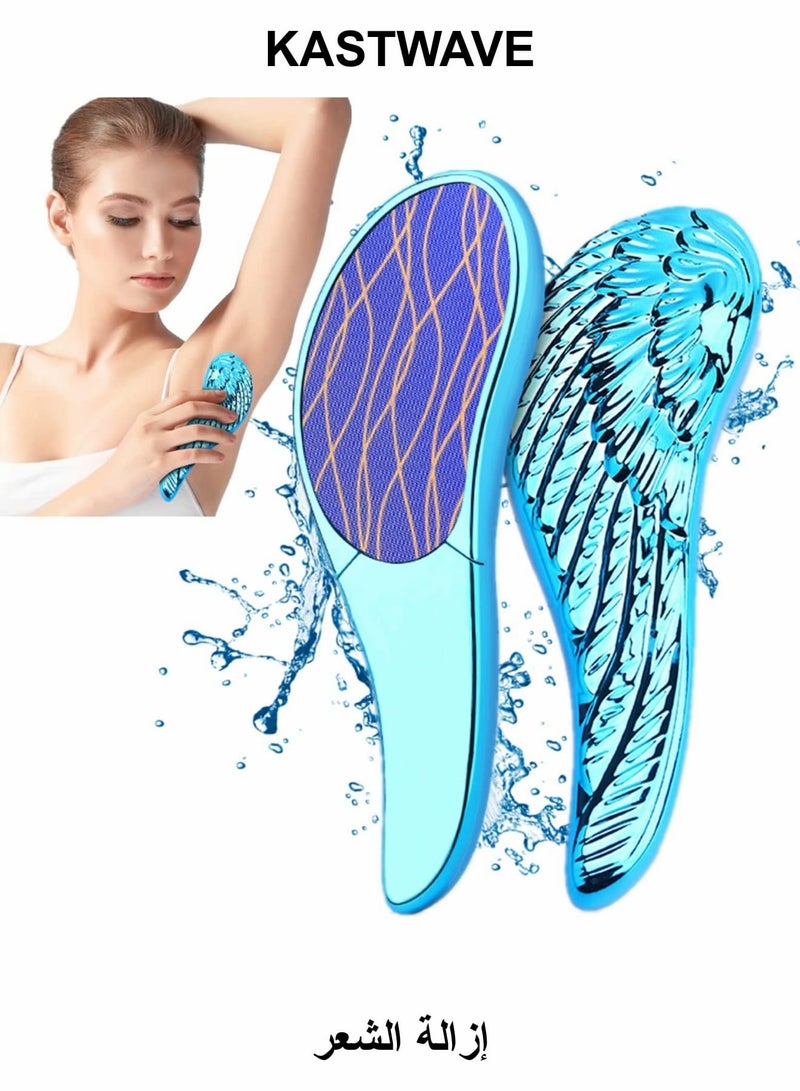 KASTWAVE New Bleame Crystal Hair Eraser, Magic Wing Crystal Hair Removal, Exfoliation Painless Hair Removal Tool for Men & Women, - Image 1