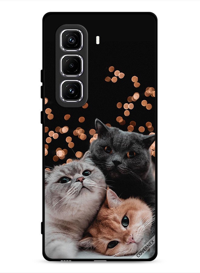 Covernex Infinix Hot 50 Pro 4G Protective Case Cover Kittens - Image 1