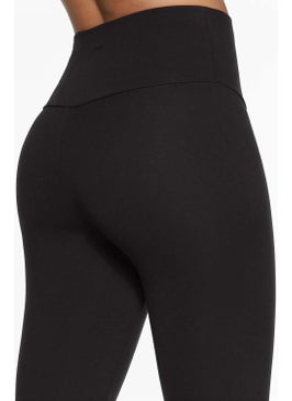 Tena Women's Black High Waist Modal Fabric Leggings  - Image 3