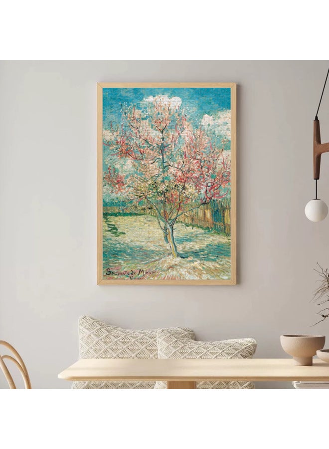 Puzzle 1000 Pieces Adult Paper Oil Painting Educational Toys Decompression Gift Plane Decompression Foreign Trade-Color:83107-Wild Poppy  - Image 3