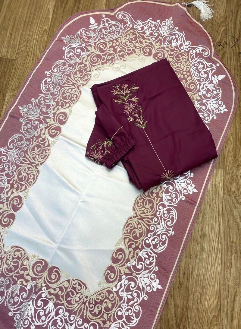 Gerenic A rugs prayer kit and a note of prayer for women - Awdi