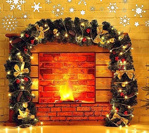 OBUY OBUY Christmas Snowflake DIY Craft Hollow Layering Stencils for Painting on Wood, Fabric, Walls,Decorative, Airbrush More | Reusable 14.8X 10.23 inch Mylar Template  - Image 4