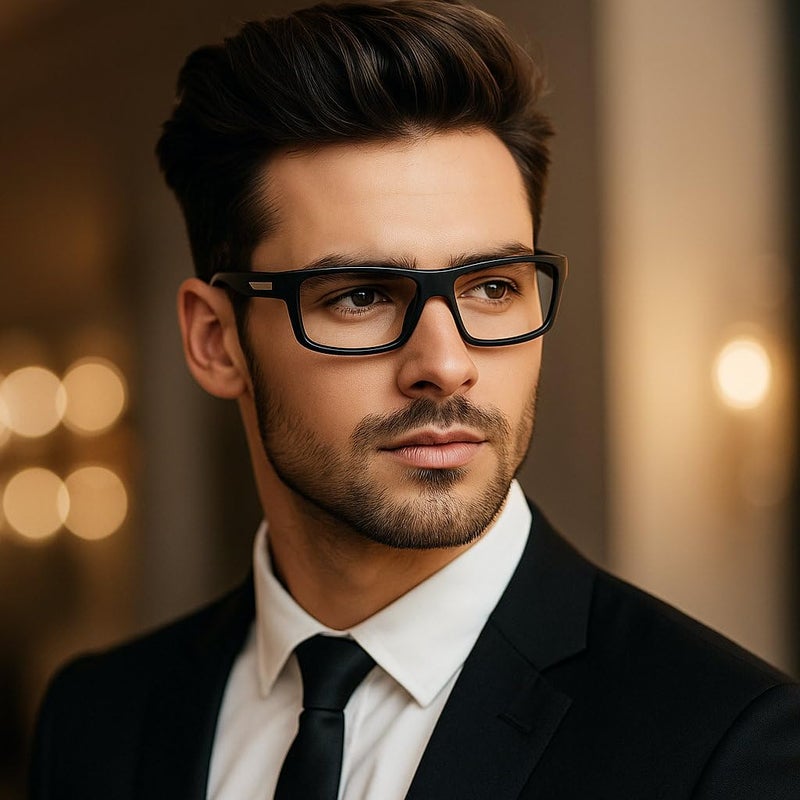 willochra Wraparound full lens Safety Glasses with Readers photochromic Sport Magnifying Safety Reading Goggles for Men Women (black, 2, multiplier_x) - Image 2
