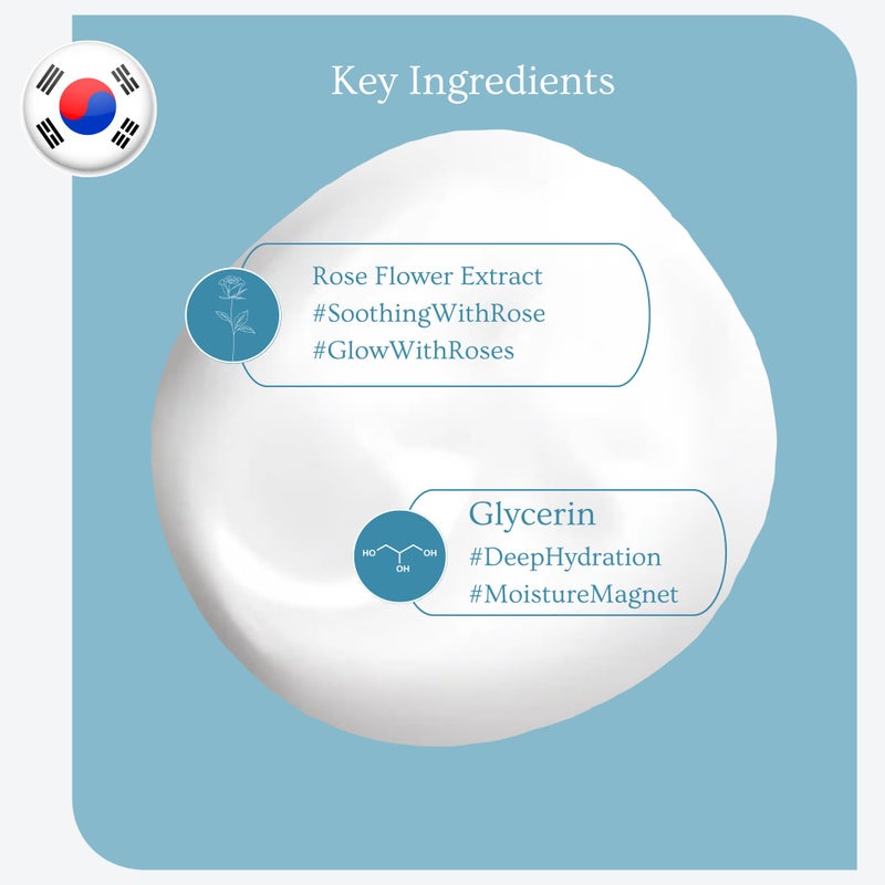 esfolio Rose Cleansing Foam â€“ Gentle Daily Face Cleanser with Soothing Rose Extract for Hydrating and Refreshing Skin, Removes Dirt and Excess Oil, Suitable for All Skin Types (5.29oz -150g) - Image 4