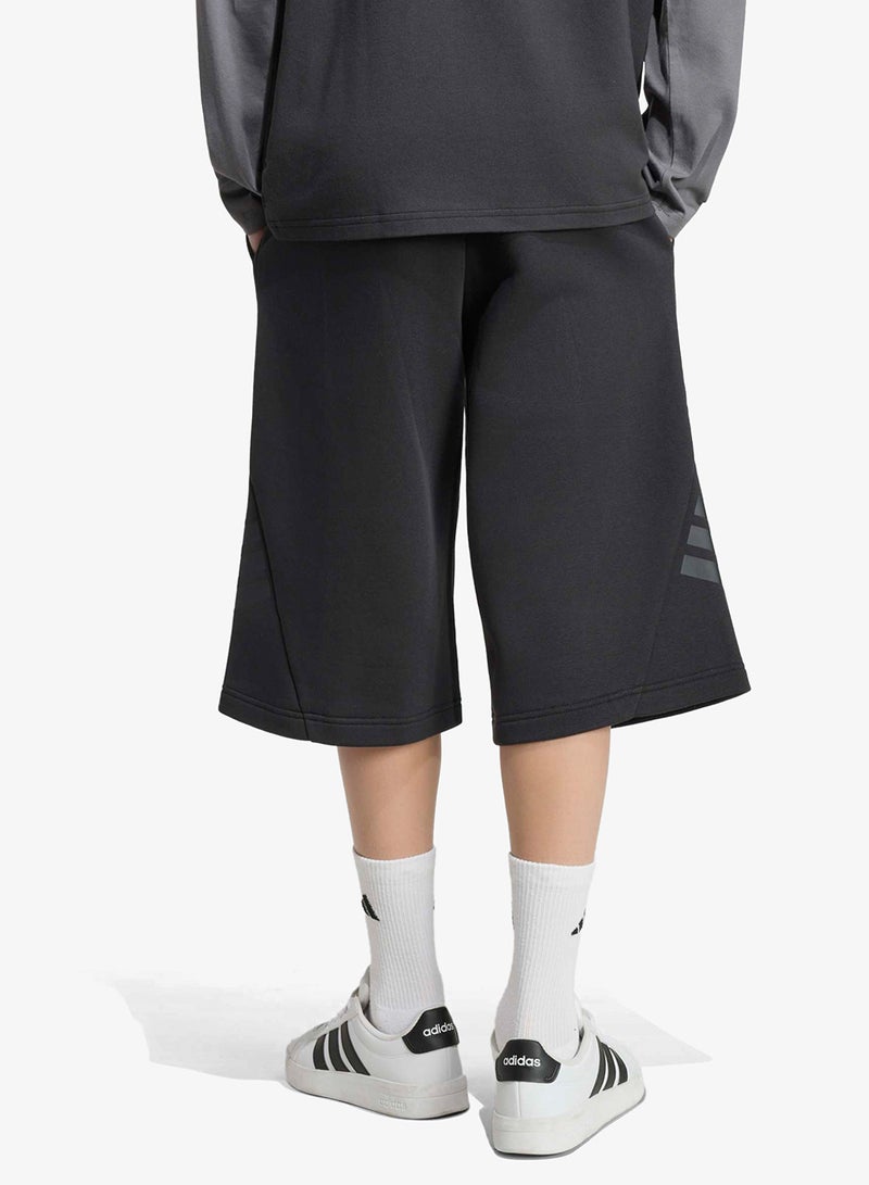 Adidas Youth 3 Stripes Future Icons Shorts - Image 4