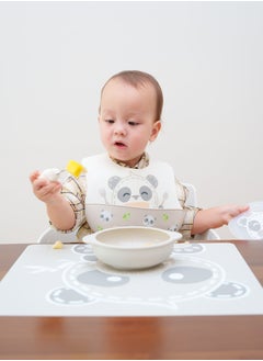 Marcus & Marcus Marcus & Marcus Toddler Self Feeding Training Set- Pebble  - Image 4