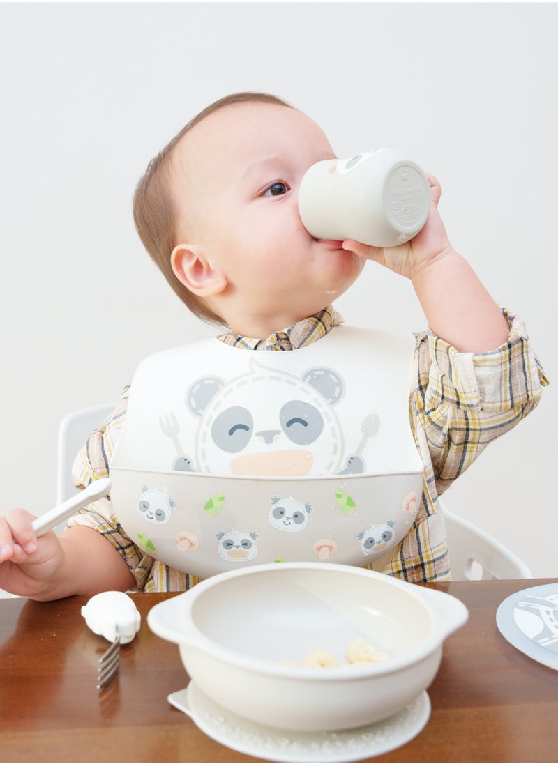 Marcus & Marcus - Marcus & Marcus Toddler Self Feeding Training Set- Pebble - Image 1