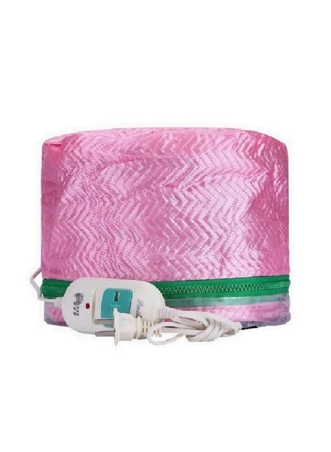 VONITY غطاء رأس حراري للعناية بالشعر من فونيتي مع جهاز بخار تجميلي، غطاء تسخين مغذي، غطاء حرارة لسبا الشعر، جهاز بخار للرأس لسبا الشعر في المنزل، جهاز بخار سبا للنساء (وردي) (F-9875) - Image 1