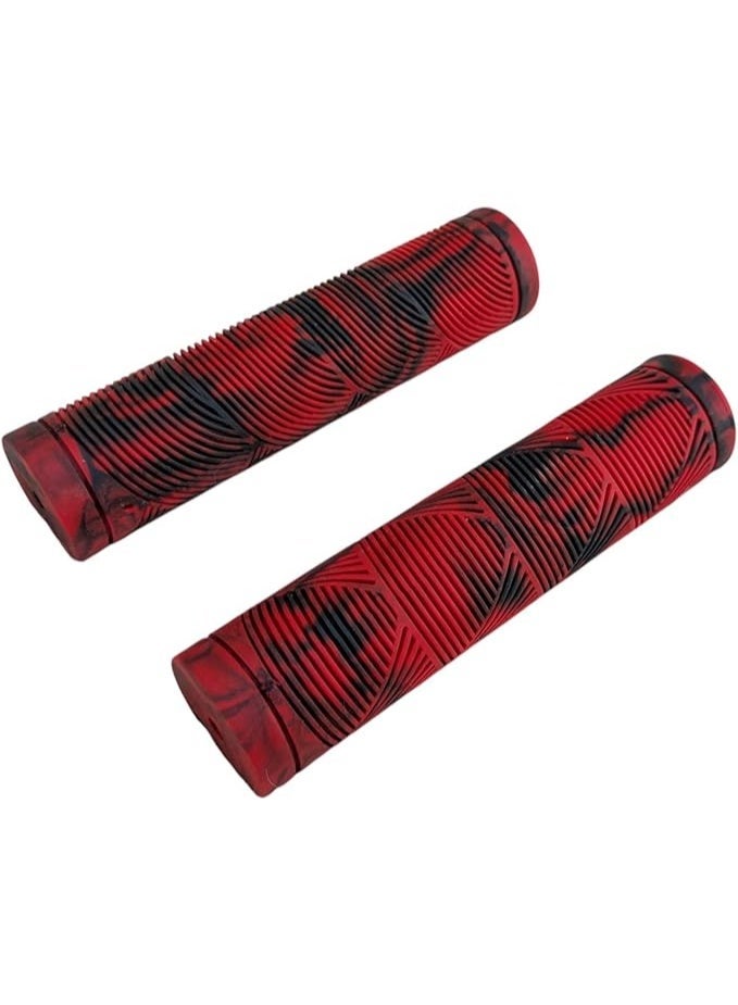 Rubber handlebar grip for bicycle, anti-slip | with colorful pattern - Image 3