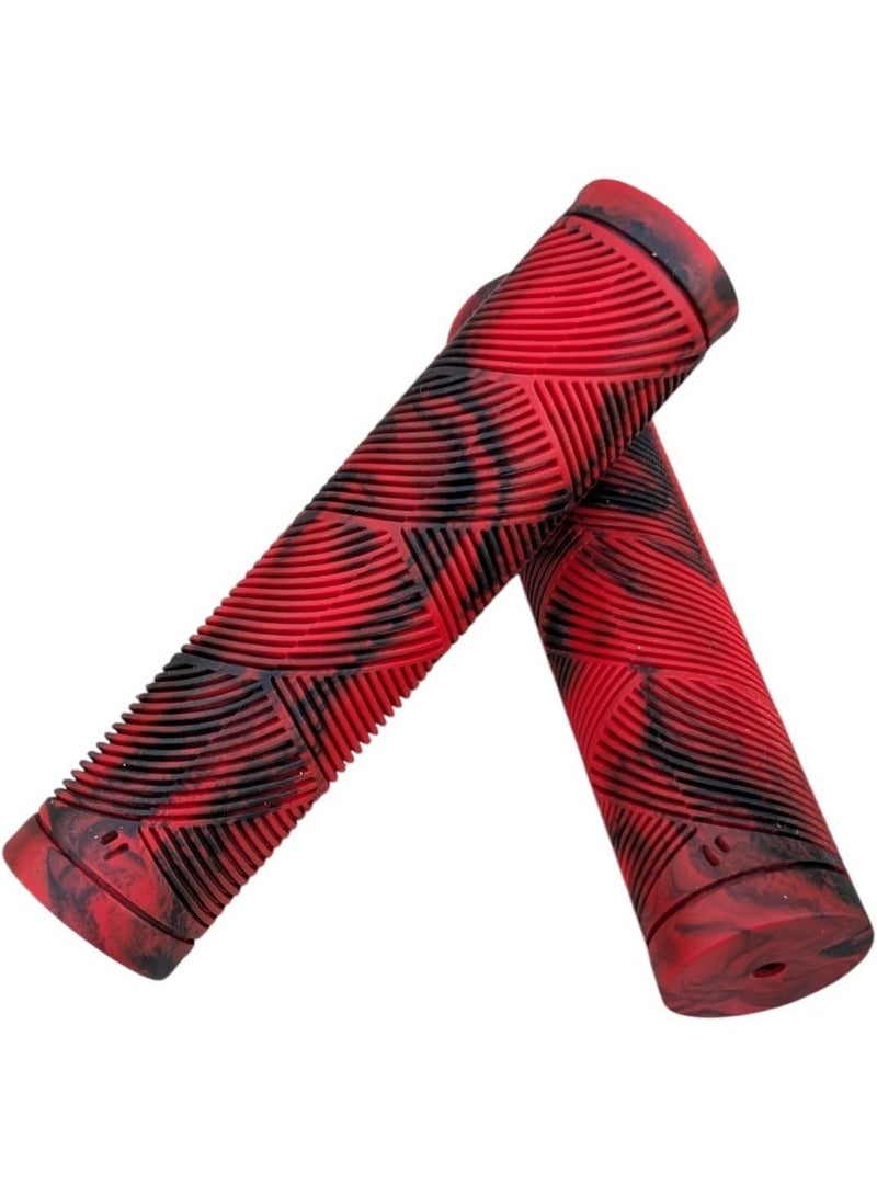 Rubber handlebar grip for bicycle, anti-slip | with colorful pattern - Image 5