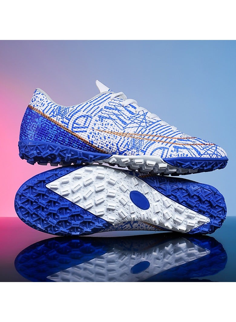 Men Kids Fashion Soccer Shoes Cleats Team Sports Training TF/FG Turf Firm Comfort Low-top Football Shoes Outdoor  - Image 4