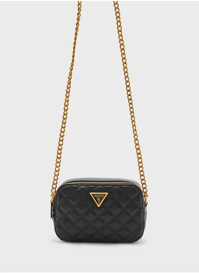 GUESS Giully Logo Detailed Crossbody Bag