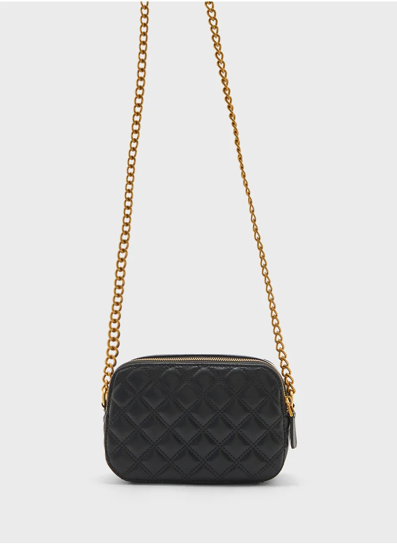 GUESS Giully Logo Detailed Crossbody Bag