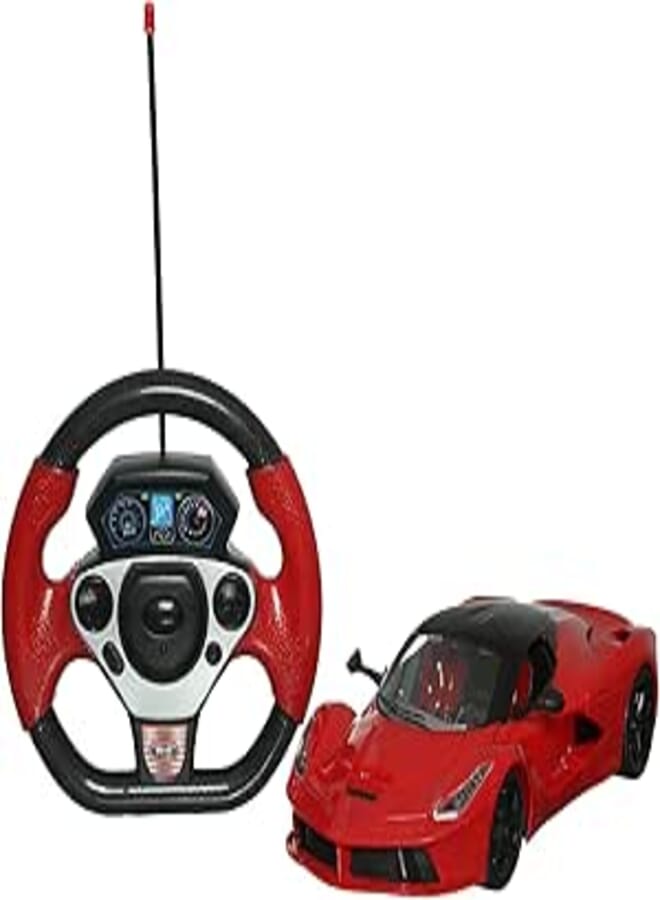 Jun Xing Da Big Car With Remote For Boys, Red