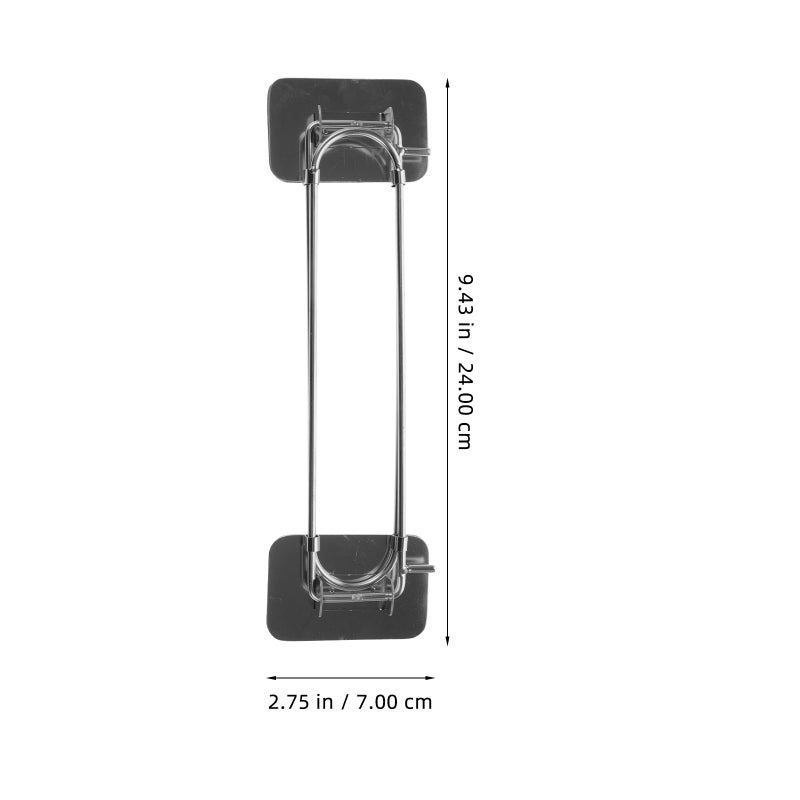 Shower Shelves, Compact Corner Rod for RV Bathrooms, Easy Installation Without Tools - Image 2