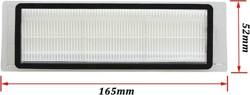 Lin Grup Roborock S50 S51 S6 S5 Max Compatible Equivalent 2 Hepa Filters