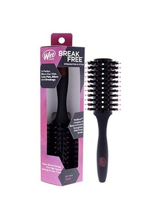 Straighten & Style Round Brush For All Hair Types A Perfect Blow Out With Less Pain Effort And Breakage Open Barrel Design For High Speed Drying In Less Time - pzsku/Z3DA5B13DE7CD5A3C42A6Z/45/_/1660656669/d98fde64-310f-4f24-bf93-d2853b138b68