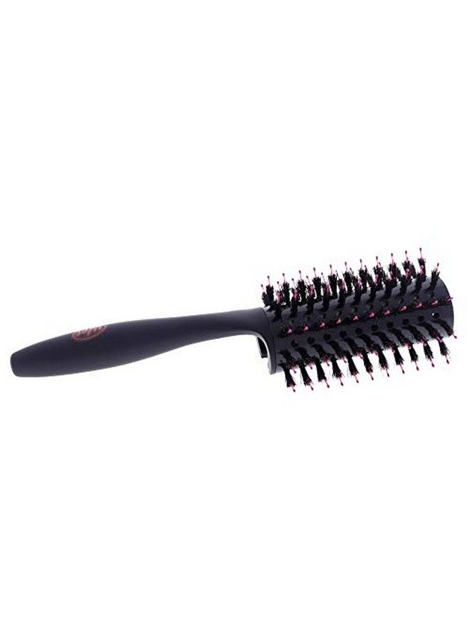 Straighten & Style Round Brush For All Hair Types A Perfect Blow Out With Less Pain Effort And Breakage Open Barrel Design For High Speed Drying In Less Time